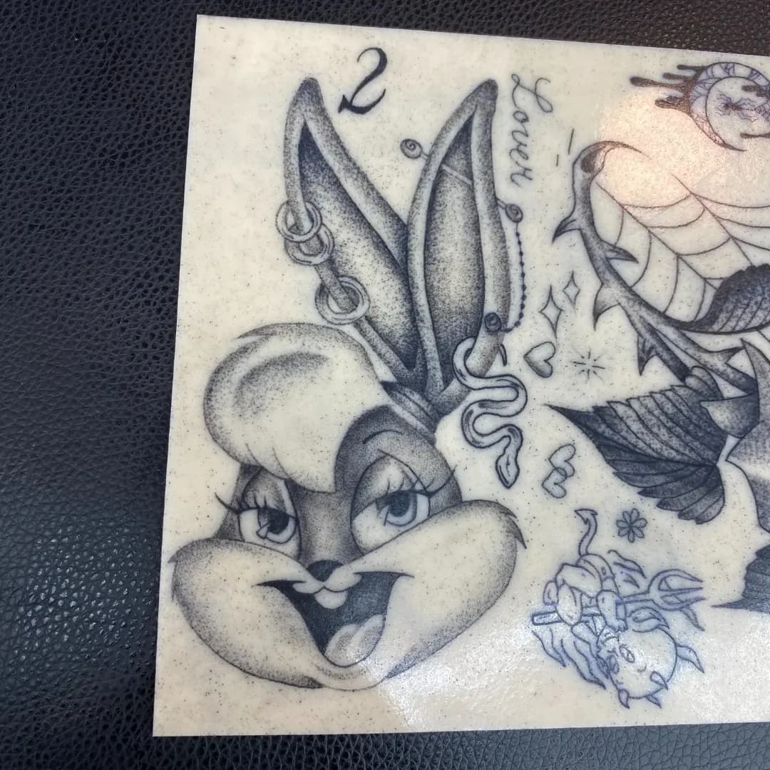 Tattoo von Anetta, Chicano