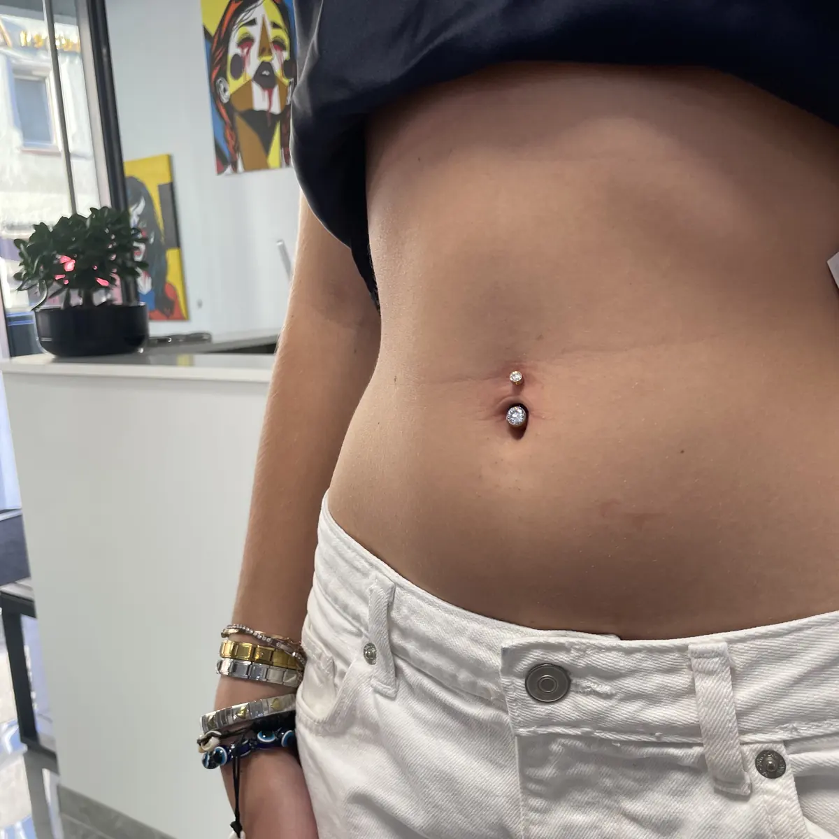 Piercing von Iryna bei Golden Geometry
