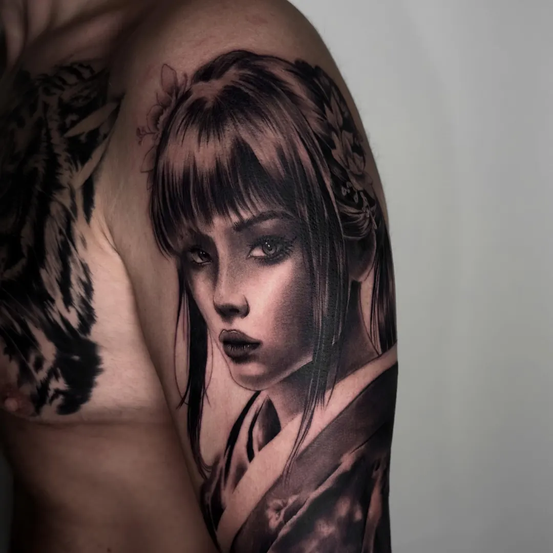 Tattoo von Jorgo, Black & Grey und Realistic