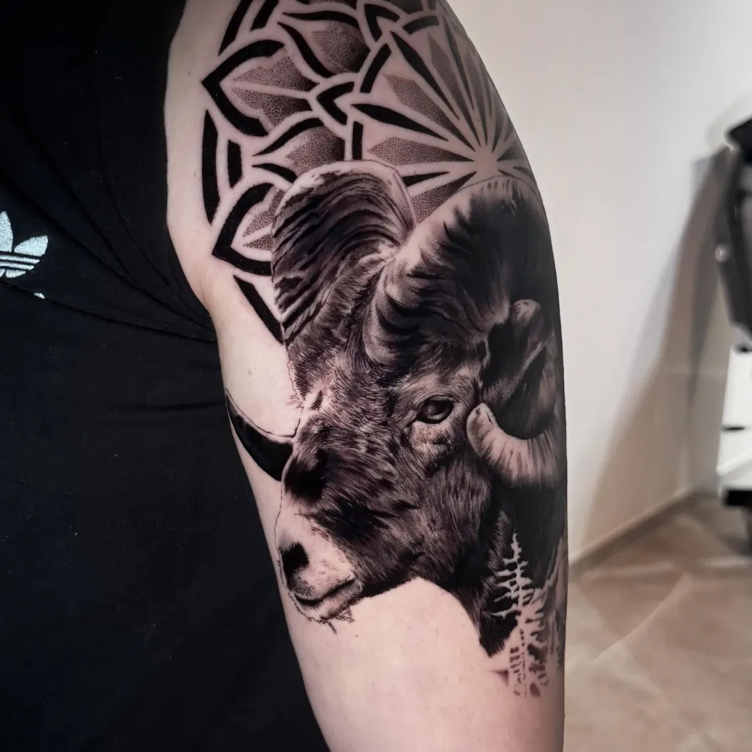 Tattoo von Jorgo, Black & Grey und Realistic