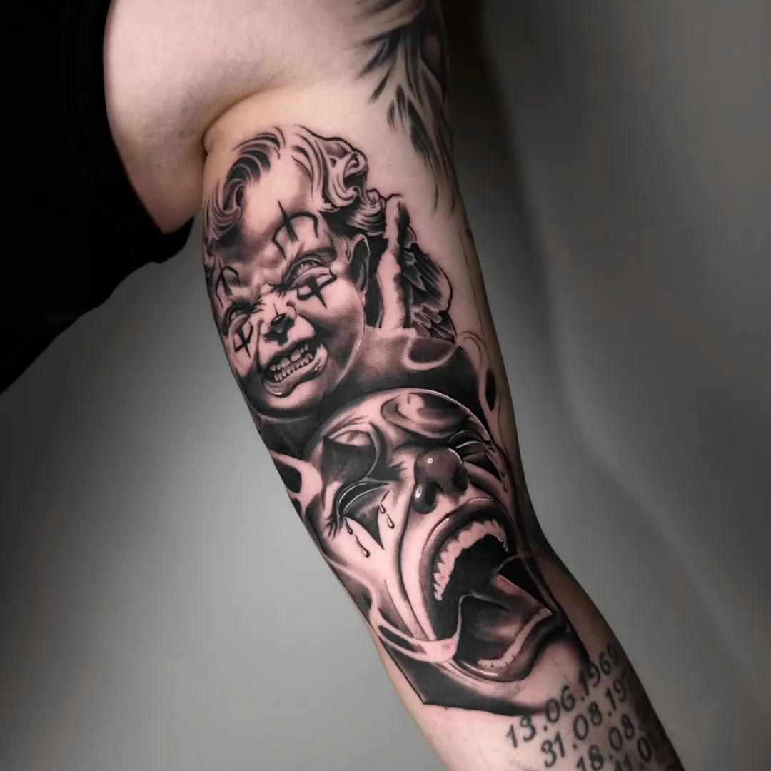 Tattoo von Jorgo, Black & Grey und Realistic