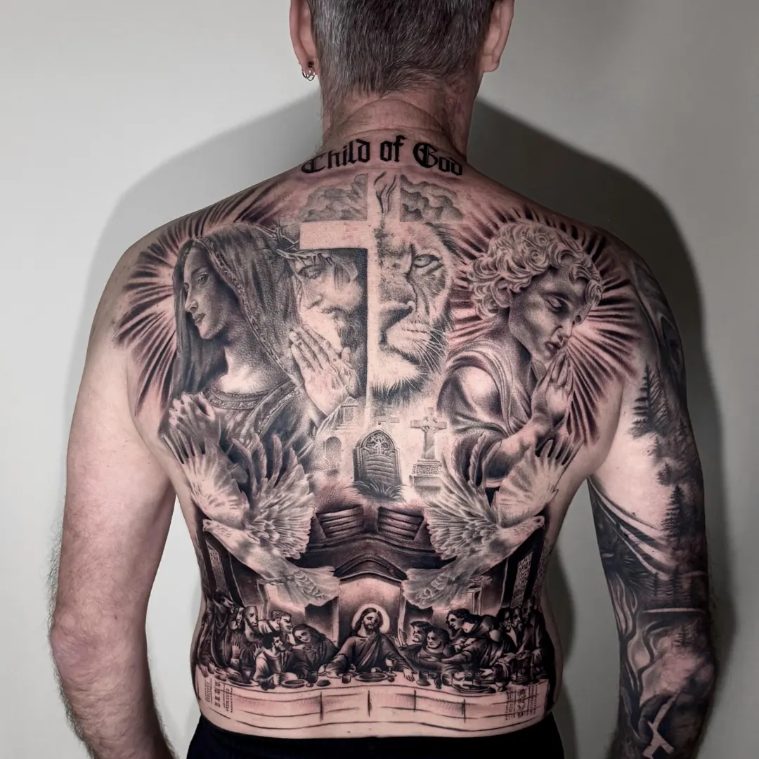 Tattoo von Jorgo, Black & Grey und Realistic