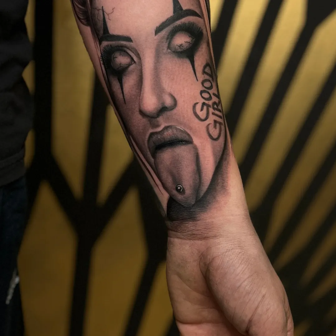 Mandala Tattoo bei Golden Geometry in München