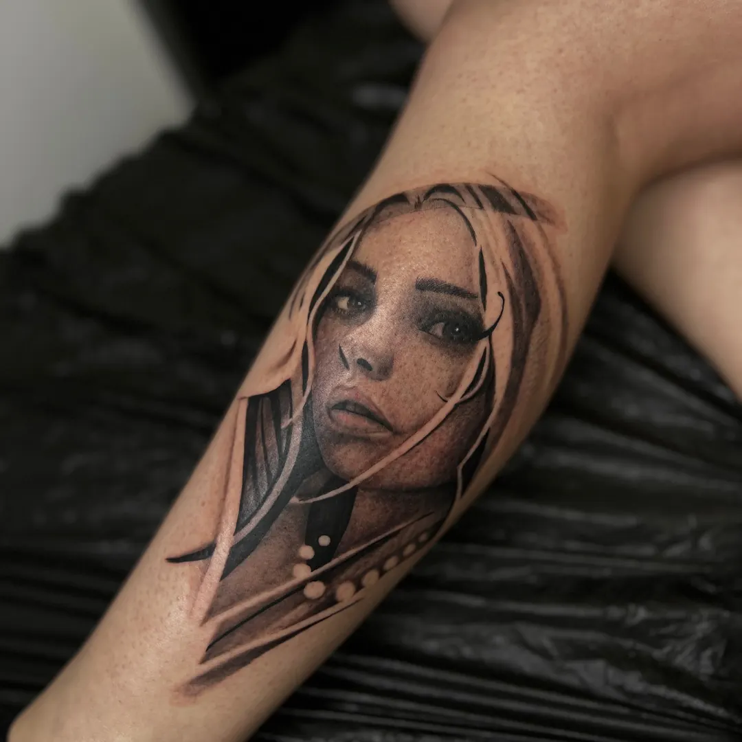 Tattoo von Sergiu, Black & Grey