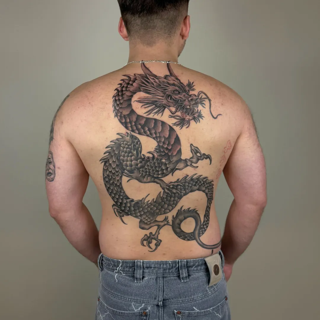 Tattoo von Sergiu, Black & Grey