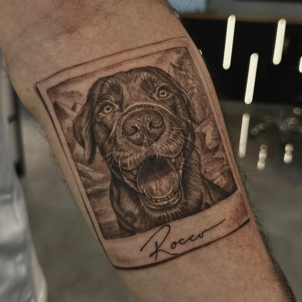 Tattoo von Vanessa, Fineline und Black & Grey und Microrealism